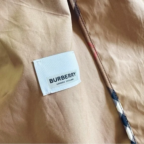 Burberry Women’s Birley Check Hooded Jacket Archive Beige